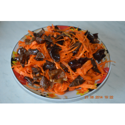 Рецепт: Морковь с грибами Муэр