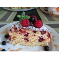 Цветаевский пирог с замороженной клубникой пошаговый рецепт с фото