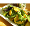 Фото Теплый салат из зеленой фасоли с картофелем