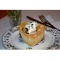 Фото Апельсиновый салат с оливками, сыром и красным луком