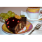 Фото Мраморный кекс с шоколадом
