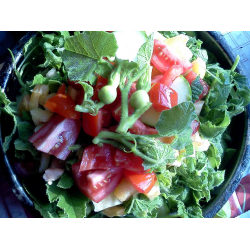 Как приготовить салат из запечённых овощей на зиму