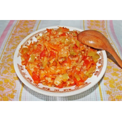 Салат с рисом Завтрак туриста на зиму рецепт с фото пошагово