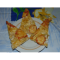 Фото Пицца с курицей и ананасами на бездрожжевом тесте