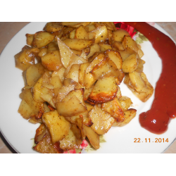Рецепт: Печеная картошка в аэрогриле