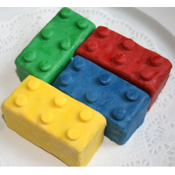 Рецепт: Пироженные кубики Лего