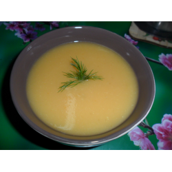 Рецепт: Суп-пюре из кабачка, моркови и лука