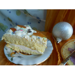 Рецепт: Торт "Заводной апельсин"