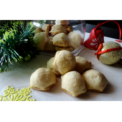 Рецепт: Печенье с начинкой "Новогоднее"