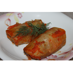 Голубцы в кастрюле в томатно-сметанном соусе - рецепт с фото от Магги