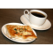 Фото Быстрый завтрак из лаваша с сыром