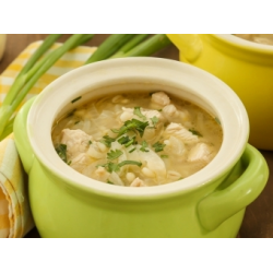 Рецепт: Суп из мяса индейки с перловкой и рисом