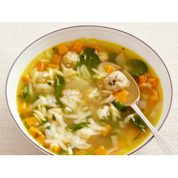 Рецепт: Суп с макарошками-алфавитками