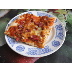 Простая пицца с ветчиной и творожным сыром — идеи для вашего стола | steklorez69.ru