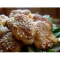 Фото Пряные кусочки куриного филе с чесноком и кунжутом