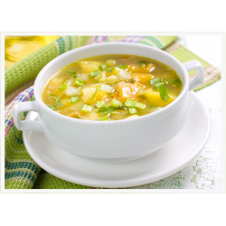 Рецепт: Постный суп за 15 минут