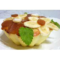 Рецепт: Творожный десерт к завтраку "Утро 8 марта"