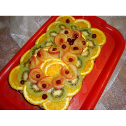 Желейный торт с фруктами и сметаной (пошаговый рецепт с фото) - Pro Vkusnyashki