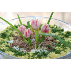 Рецепт: Салат "Первые цветы"