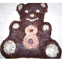 Рецепт: Торт "Медвежонок с конфетой"