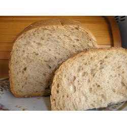 Рецепт: Хлеб пшеничный с солодом и семечками