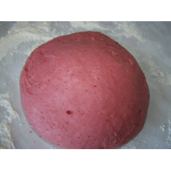 Рецепт: Розовое свекольное тесто для пельменей
