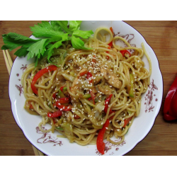 Рецепт: Спагетти по-японски