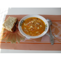 Рецепт: Рисовый суп с томатом