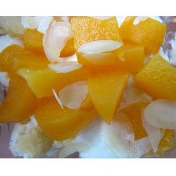 Рецепт: Творожно-персиковый десерт