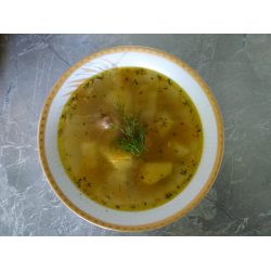 Рецепт: Суп из фасоли с мясом