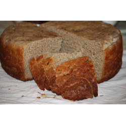 Рецепт: Домашний ржаной хлеб с тмином в мультиварке