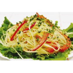 Рецепт: Салат из свежей капусты с болгарским перцем