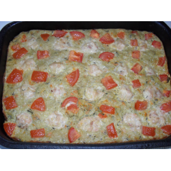 Рецепт: Картофельная запеканка с фрикадельками