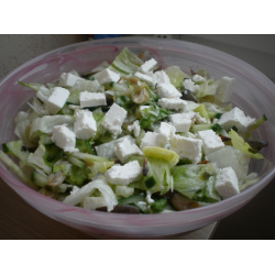 Рецепт: Салат с вешенками