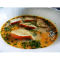 Фото Сырный суп-пюре с чесночными гренками