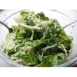 Рецепт: Зеленый салатик