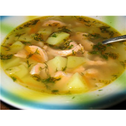 Рецепт: Суп из семги