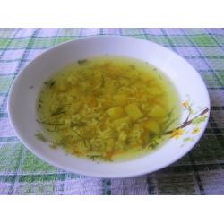 Рецепт: Суп с вермишелью