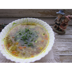 Суп с куриной печенью (обед отличника), пошаговый рецепт на ккал, фото, ингредиенты - Евгения