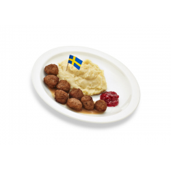 Рецепт: Швецкие фрикадельки