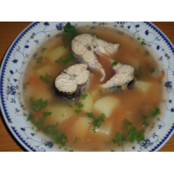 Рецепт: Рыбный суп из скумбрии