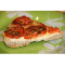 Фото Открытый пирог с сыром и томатами