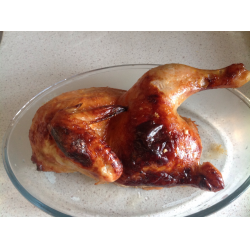 Рецепт: Курица с медовой корочкой