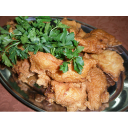 Рецепт: Жареное филе горбуши
