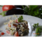 Фото Теплый салат из баклажан