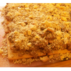 Рецепт: Торт из соленых крекеров