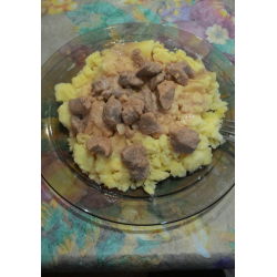 Рецепт: Свинина под соево-сметанным соусом