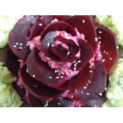 Рецепт: Салат "Черная роза"
