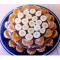 Фото Тортик из готовых бисквитных коржей "Ленивая мандаринка"