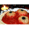 Фото Тефтели из куриного фарша в томатном соусе на Хэллоуин